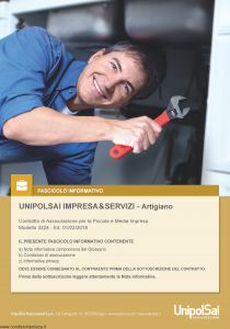Unipolsai - Impresa E Servizi Artigianato - Modello 3224 Edizione 01-02-2018 [166P]