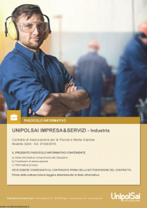 Unipolsai - Impresa E Servizi Industria - Modello 3224 Edizione 01-02-2018 [186P]