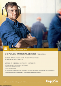 Unipolsai - Impresa E Servizi Industria - Modello 3224 Edizione 01-05-2018 [182P]