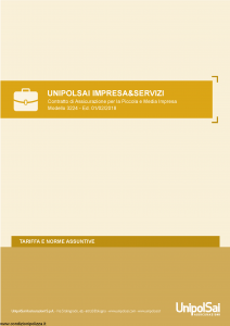 Unipolsai - Impresa E Servizi - Modello 3224 Edizione 01-02-2018 [117P]