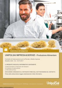 Unipolsai - Impresa E Servizi Produzione Alimentare - Modello fi-03224 Edizione 11-2017 [182P]