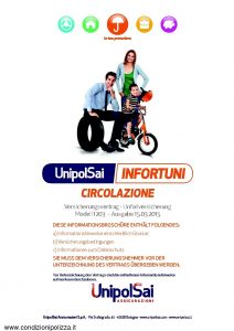 Unipolsai - Infortuni Circolazione - Modello 1203 Edizione 03-2015 [GER] [58P]