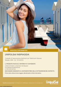 Unipolsai - Inspiaggia - Modello 3300 Edizione 15-12-2018 [130P]