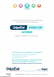 Unipolsai - Kmsicuri Autobus - Modello s09050a-ks2 Edizione 01-05-2015 [74P]