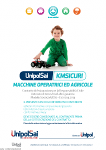 Unipolsai - Kmsicuri Macchine Operatrici Ed Agricole - Modello s09050a-ks6 Edizione 01-04-2014 [70P]