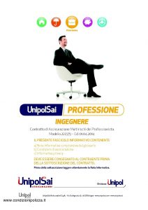 Unipolsai - Multirischi Del Professionista Ingegnere - Modello 2227-9 Edizione 04-2014 [74P]