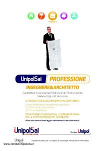 Unipolsai - Multirischi Del Professionista Ingegnere&Architetto - Modello 2229 Edizione 04-2014 [50P]