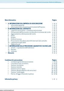 Unipolsai - Protetto Multirischi Dell'Abitazione - Modello 7201 Edizione 07-2014 [73P]