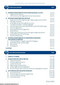 Unipolsai - Salute Sanicard Garantierte Erneuerung Komplettformel German - Modello 1264-001 Edizione 03-2016 [GERMAN] [52P]