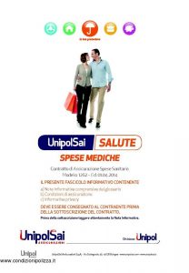 Unipolsai - Salute Spese Mediche Assicurazione Spese Sanitarie - Modello 1262 Edizione 04-2014 [58P]
