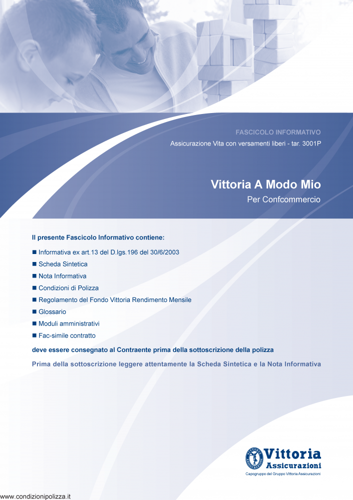 Vittoria Vittoria A Modo Mio Per 3001P Modello pb1169.0613 Edizione 31052013