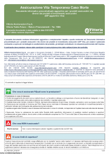 Vittoria - Vittoria Tutela Futuro Mutui E Finanziamenti 105A - Modello da-pb0105a Edizione 01-01-2019 [6P]