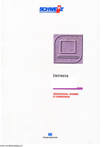 Winterthur - Elettronica - Modello ae06n01-3 Edizione 01-1994 [SCAN] [15P]
