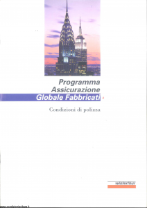 Winterthur - Globale Fabbricati Civili - Modello nd Edizione nd [SCAN] [19P]